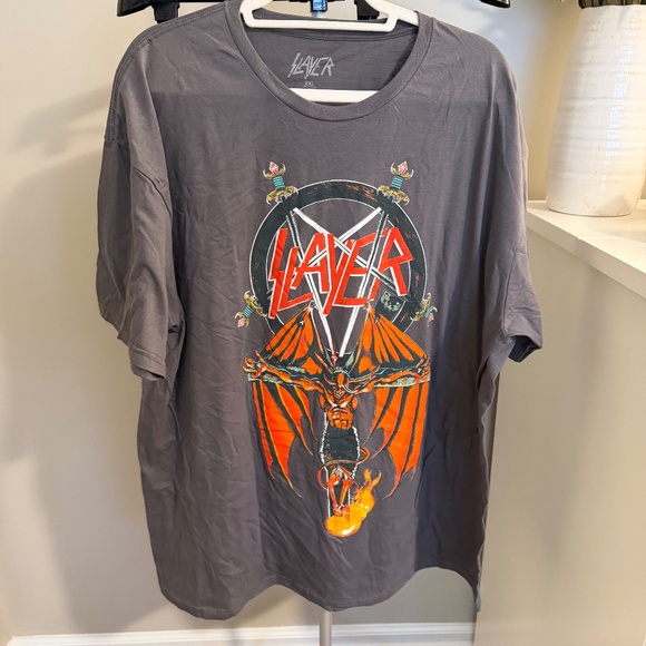 NWOT Slayer Crucified Demon T-Shirt - Picture 2 of 4